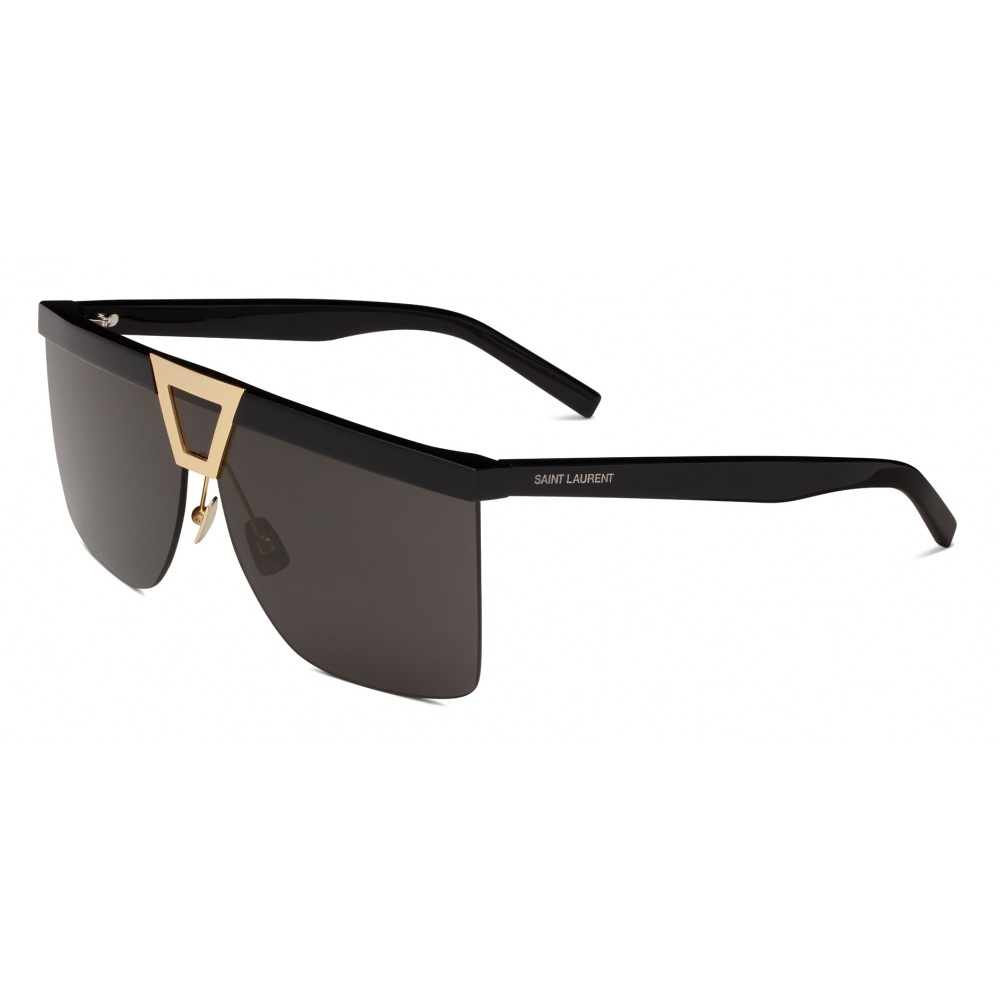 – New & Authentic Saint Laurent SL 537 PALACE Black Sunglasses - Picture 5 of 14